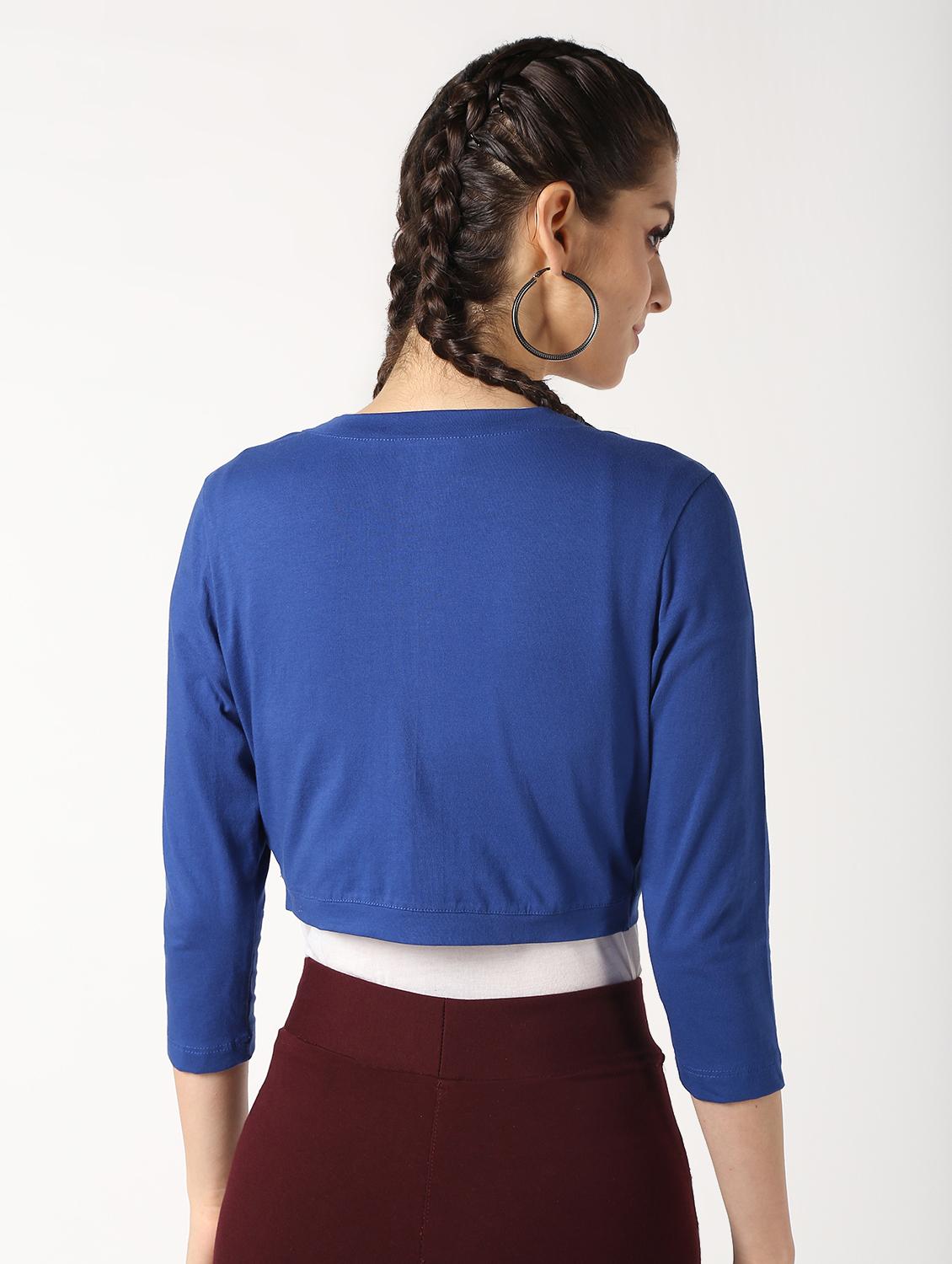 women solids regular shrugs - 16577671 - Standard Image - 2