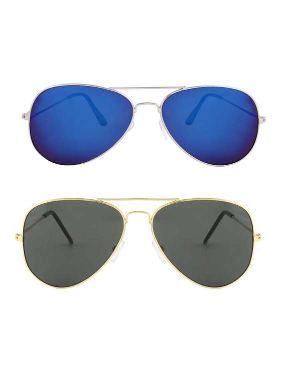 royalmede set of 2 aviator sunglasses