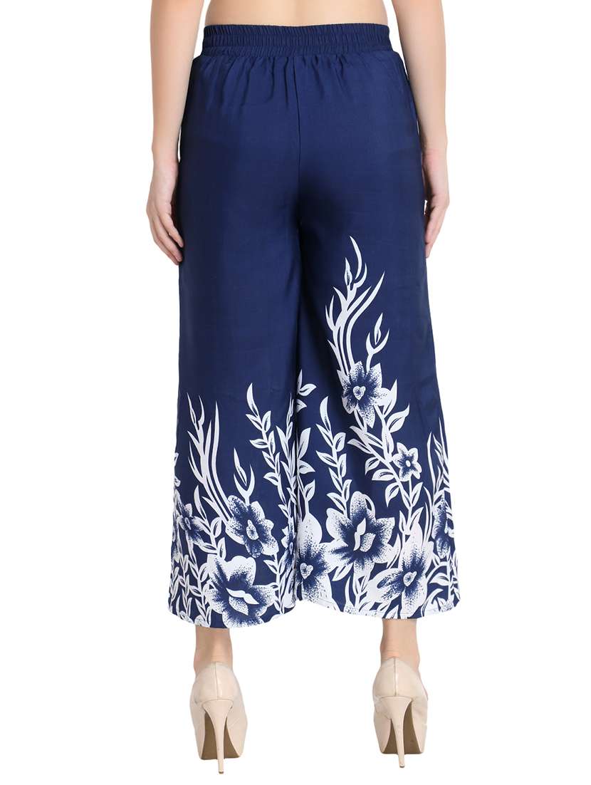 high rise pocket detail palazzo - 16578690 -  Standard Image - 2