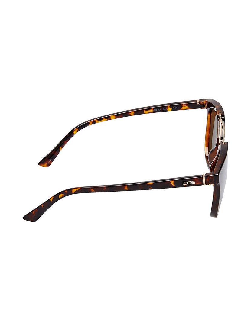 idee mirrored square women's sunglasses- (ids2366c4sg) - 16581359 - Standard Image - 2