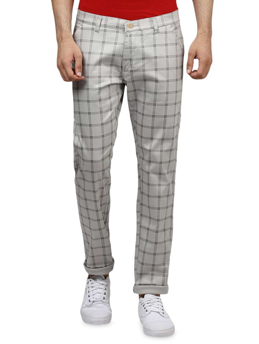 light grey checkered chinos 