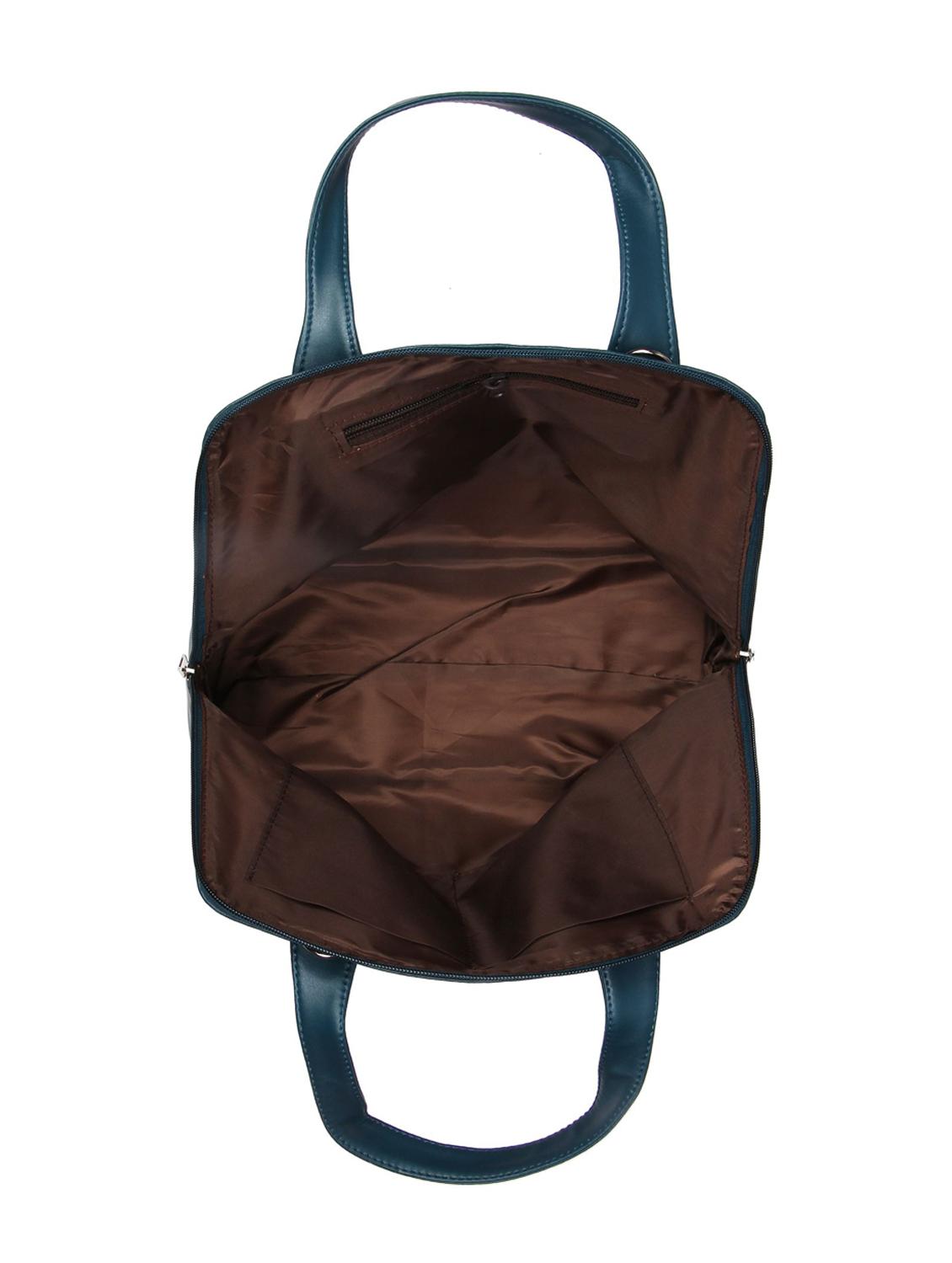 green leatherette (pu) regular handbag - 16585742 - Standard Image - 2