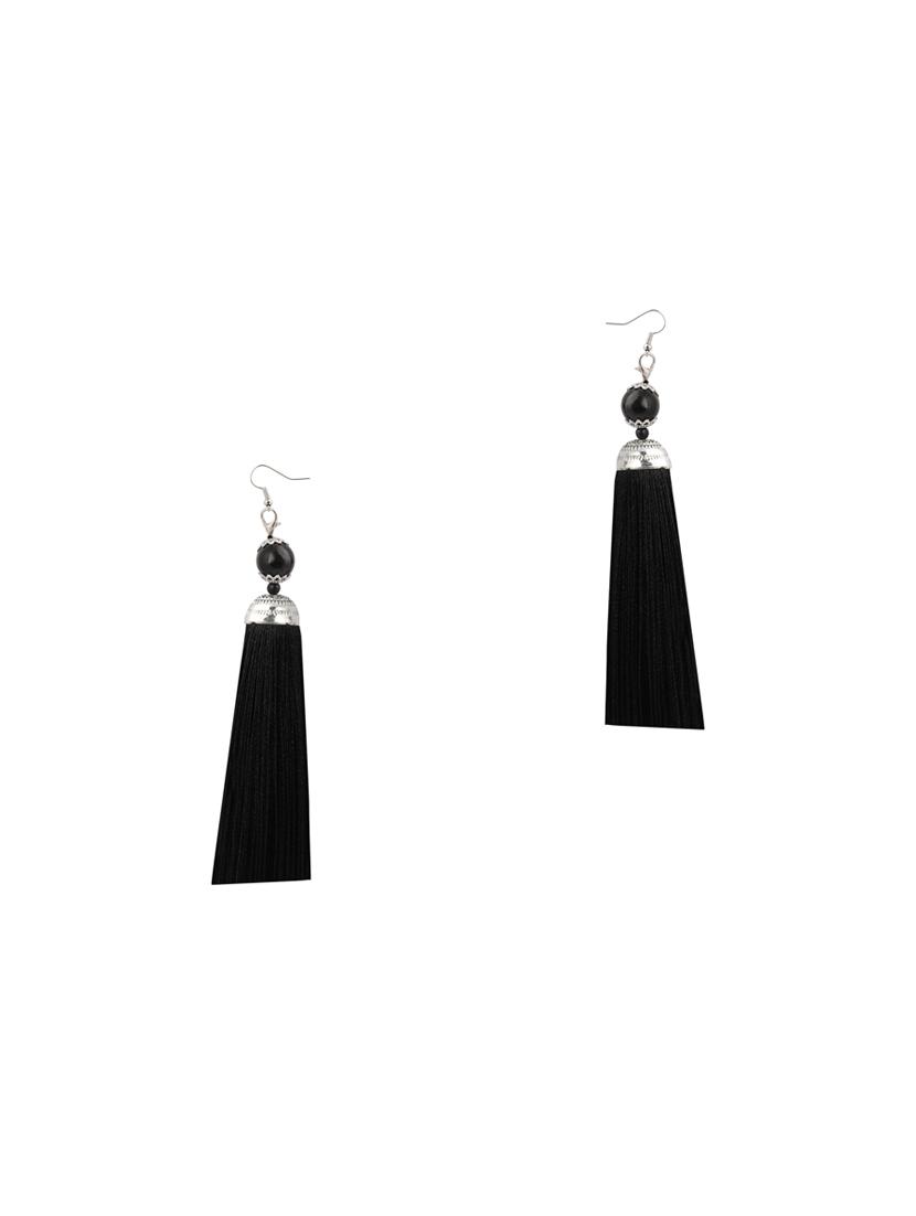 black metal drop earring - 16585763 - Zoom Image - 0