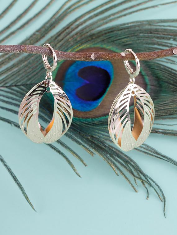 gold metal balli earring - 16585785 - Zoom Image - 0