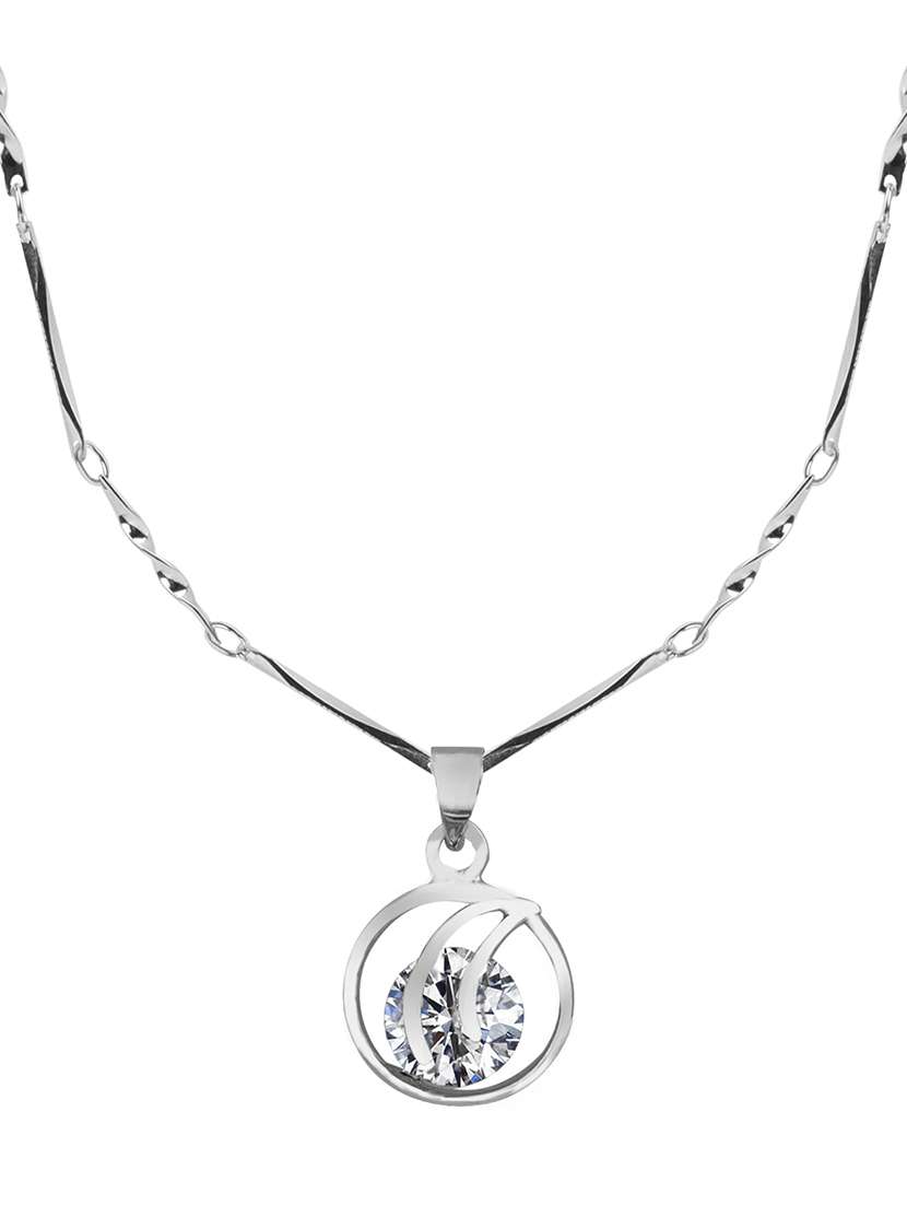 silver plated pendant - 16585896 - Standard Image - 2