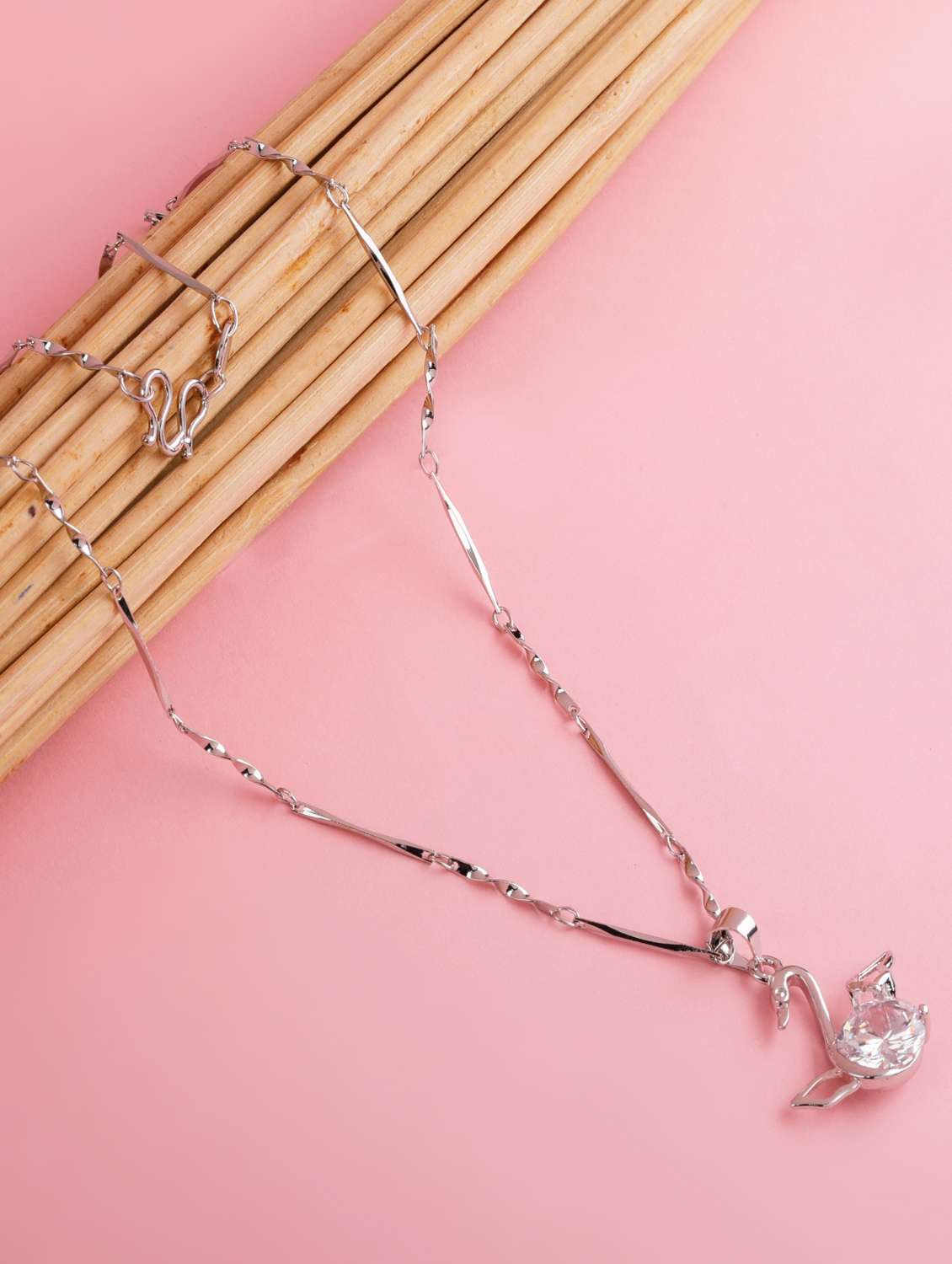silver plated pendant
