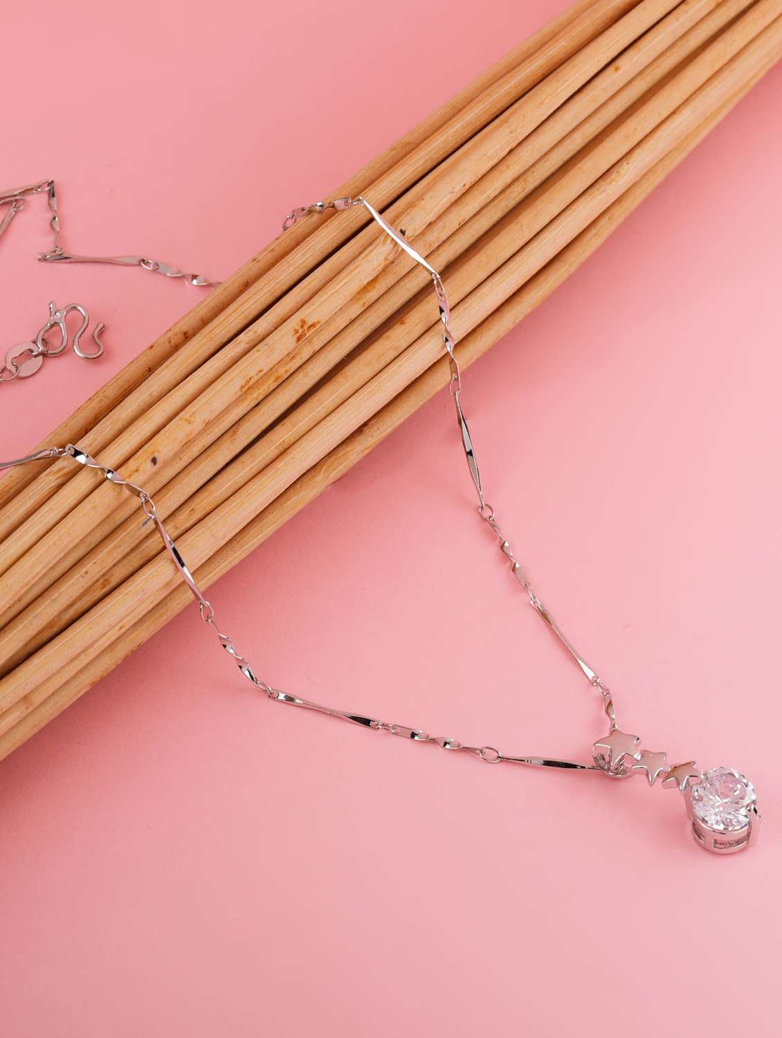 silver plated pendant