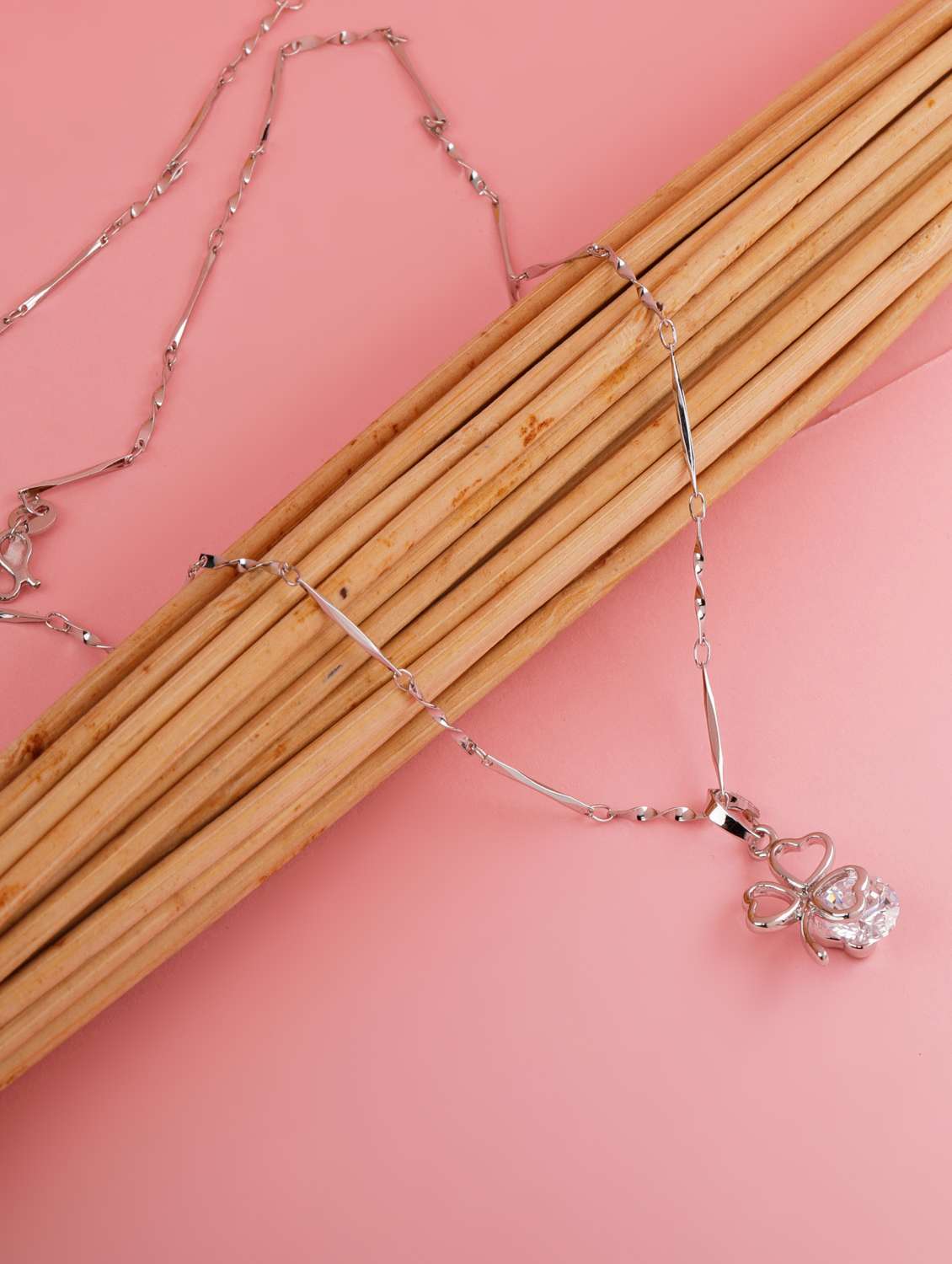 silver plated pendant