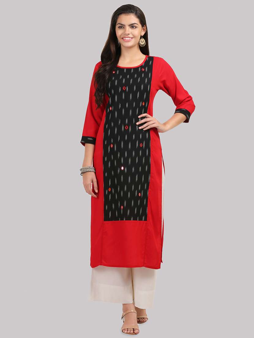 women's straight kurta