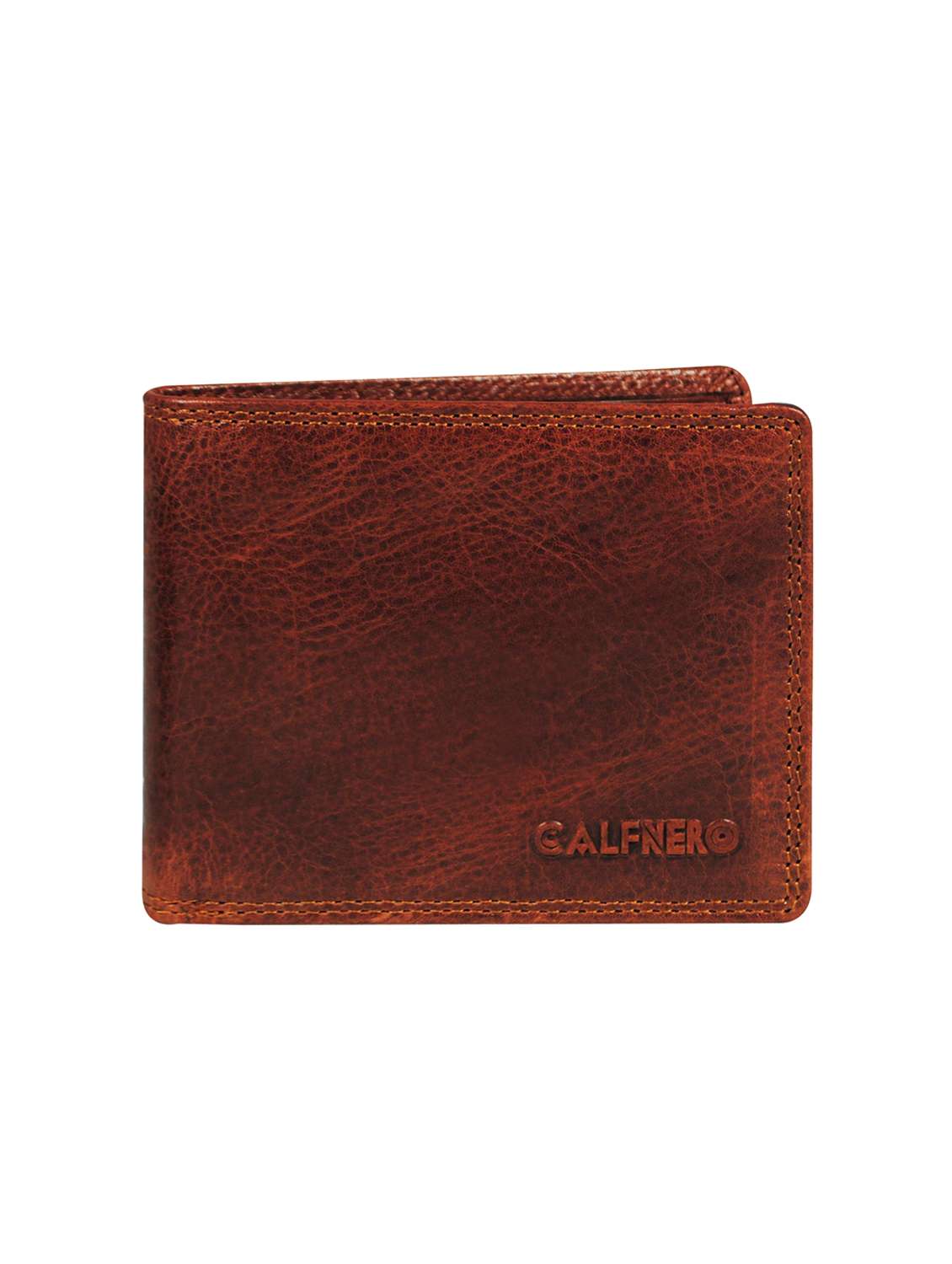 cognac leather wallet