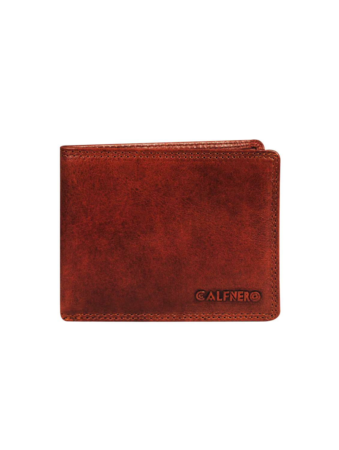 cognac leather wallet