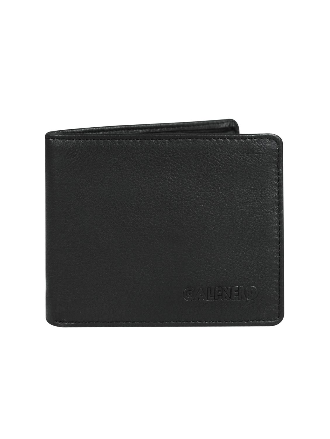 black leather wallet