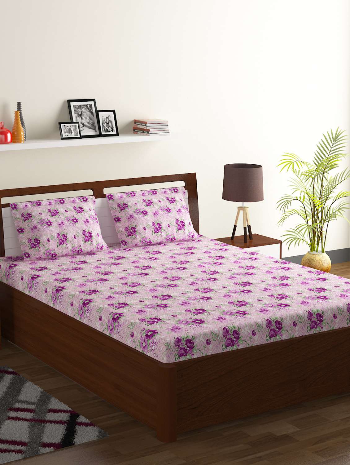 cotton double bed sheet