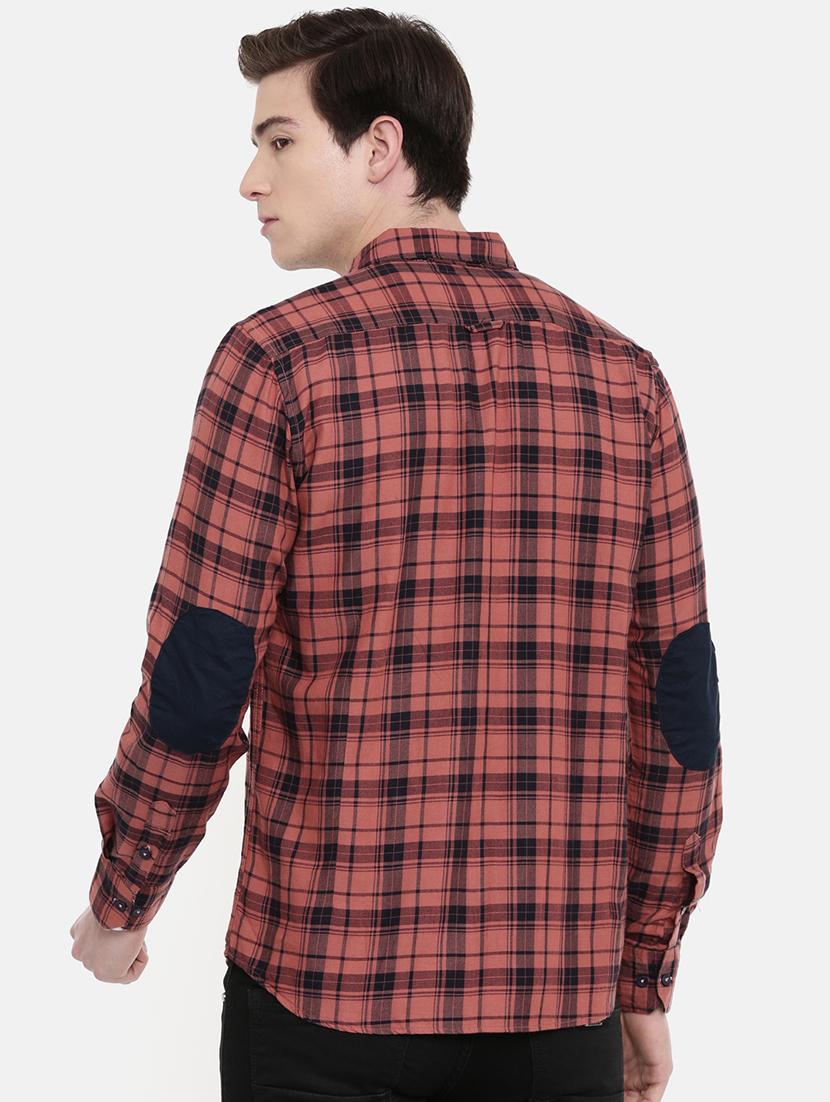 red checkered casual shirt - 16588693 - Standard Image - 2
