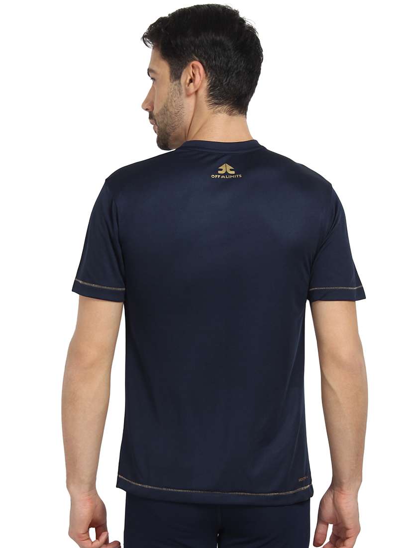 navy blue solid t-shirt - 16590806 -  Standard Image - 2