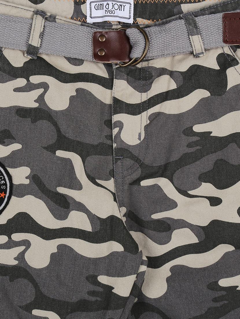 pocket patch camouflage shorts - 16593416 - Standard Image - 2