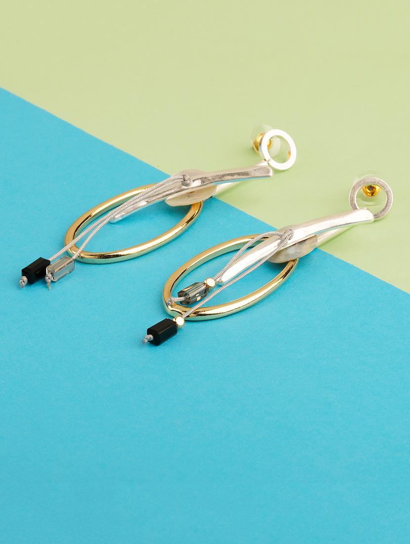 blue metal drop earring - 16597043 - Zoom Image - 0