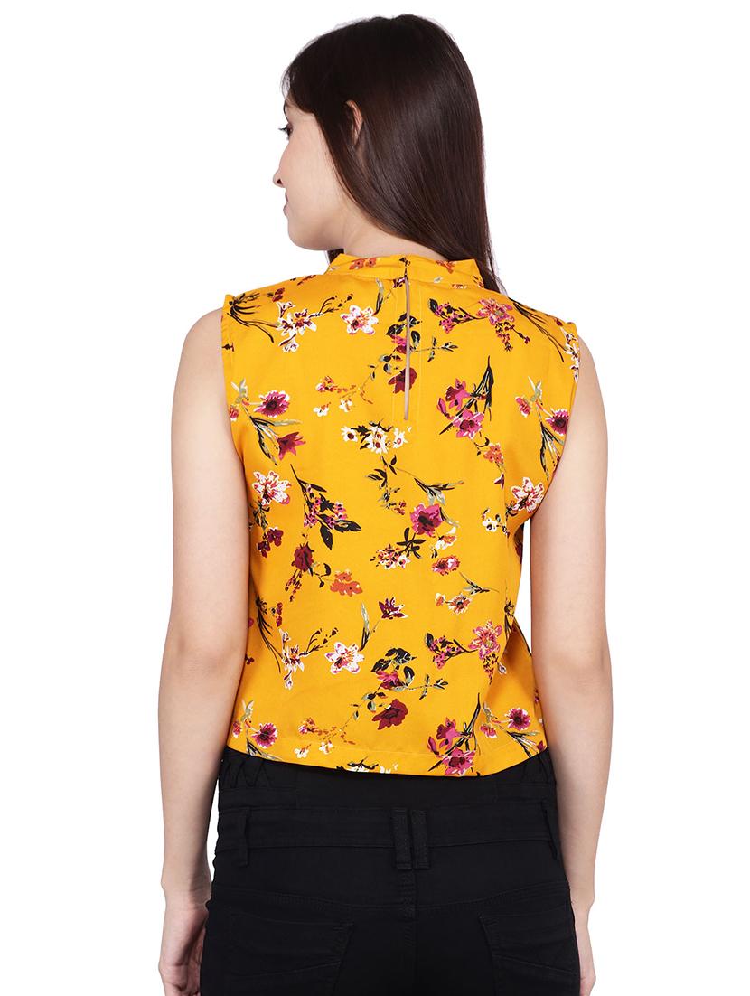 women's crop mock neck top - 16601848 - Standard Image - 2