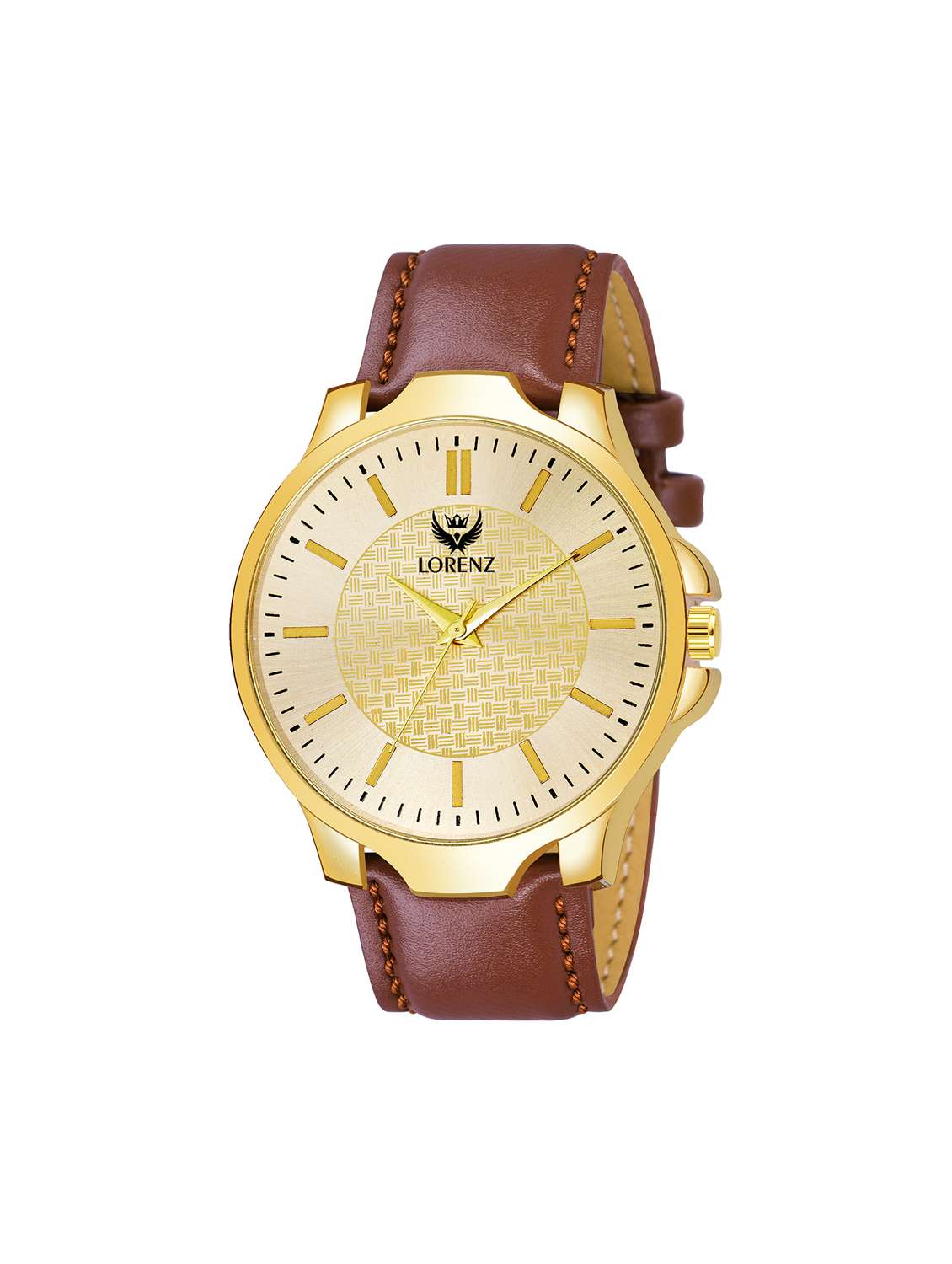 lorenz  round dial analog watch - mk-305k