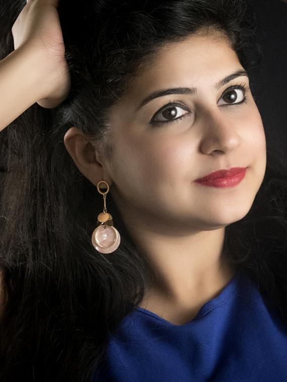 gold plated drop earring - 16607261 - Standard Image - 2