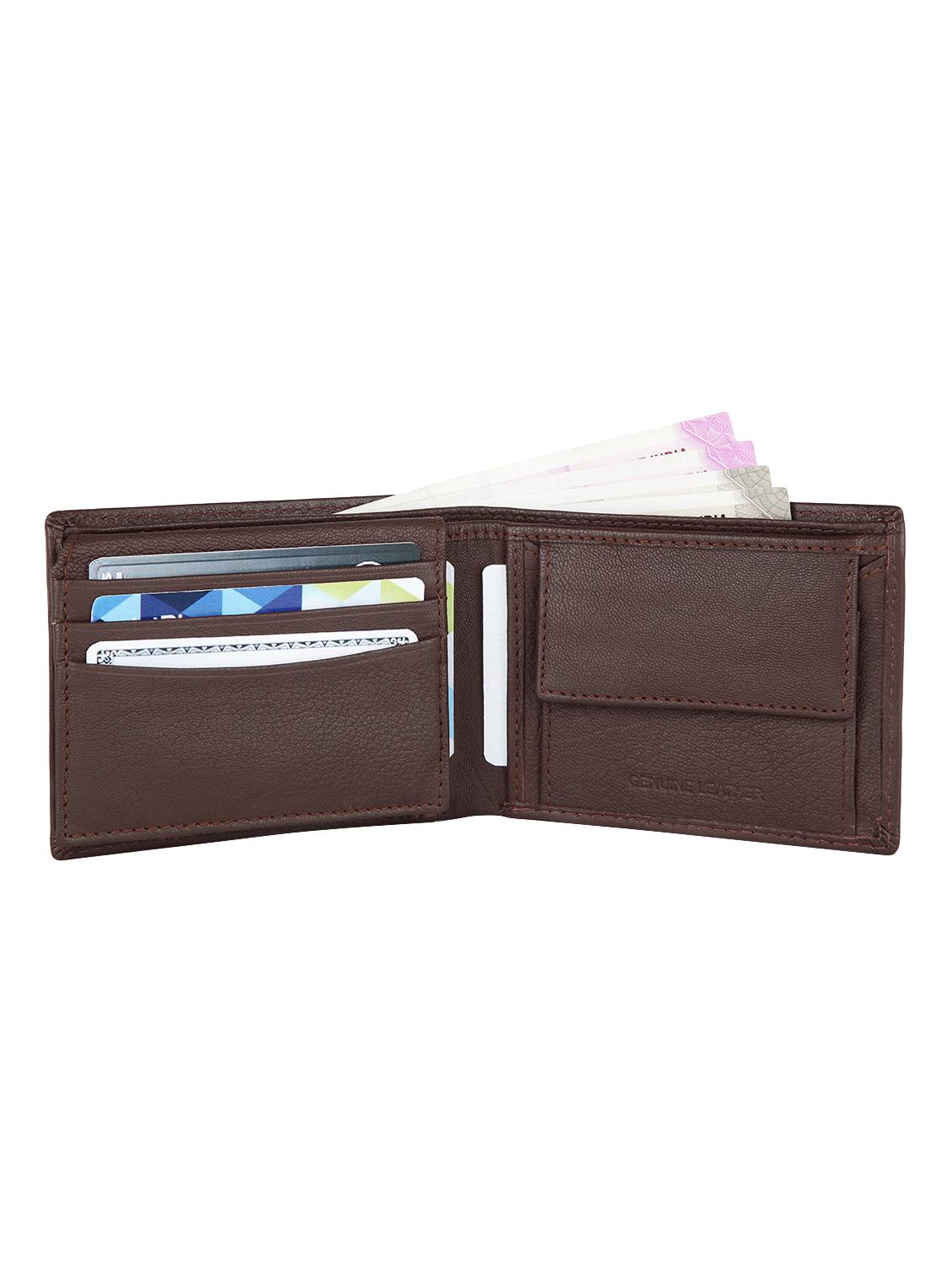 brown leather wallet - 16609414 - Standard Image - 2