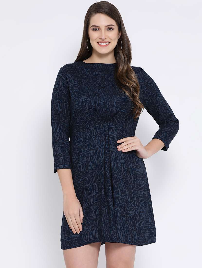 women's sheath printed dress