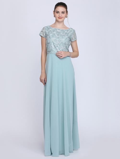 women's fit & flare maxi dress - 16613822 -  Standard Image - 0