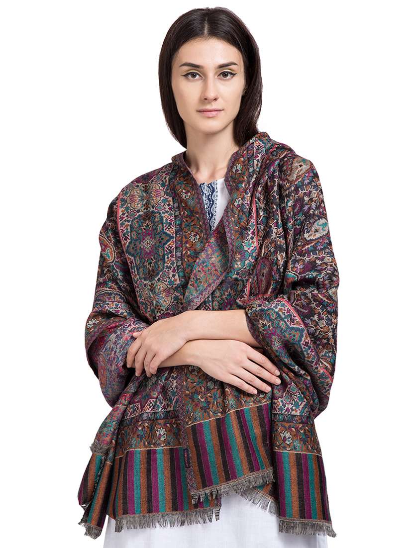 paisley printed shawl