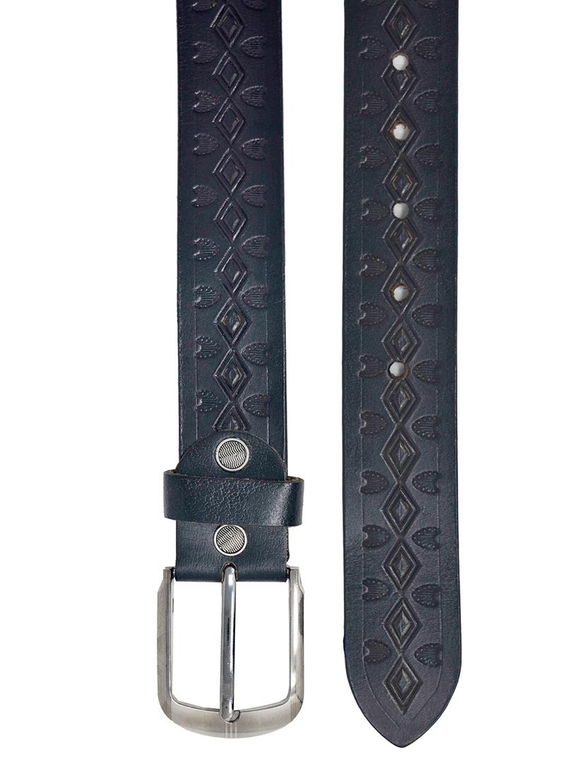 black leather belt - 16619890 - Standard Image - 2