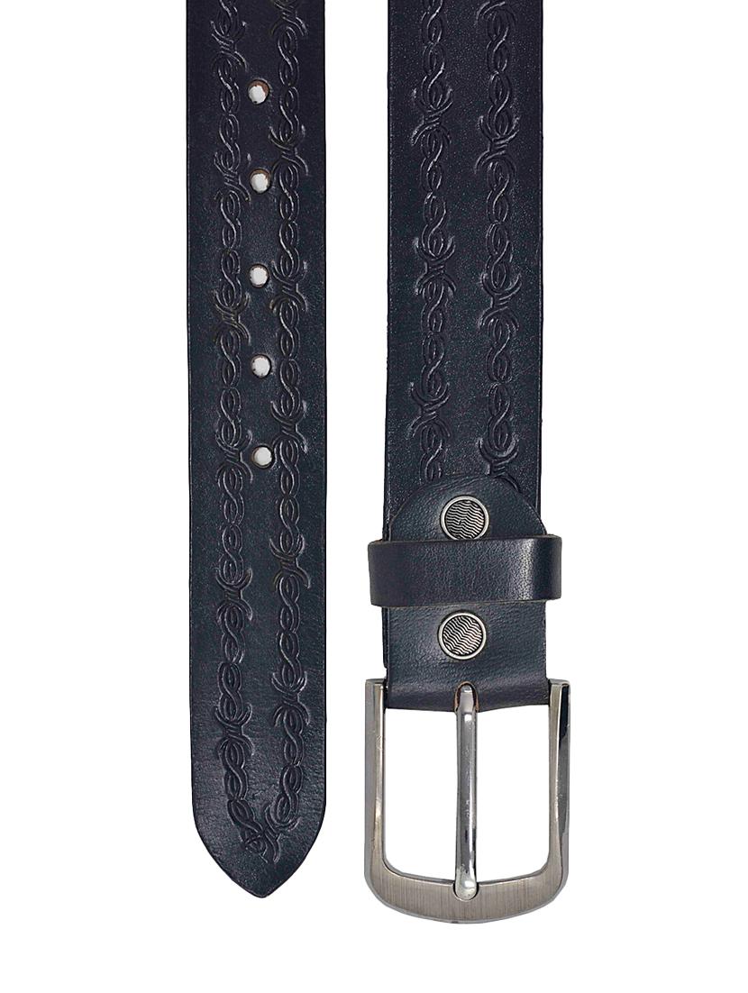 black leather belt - 16619891 - Standard Image - 2