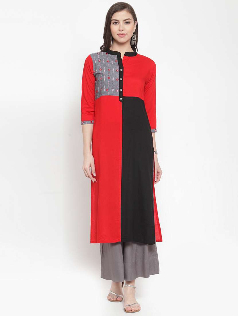 women's straight kurta