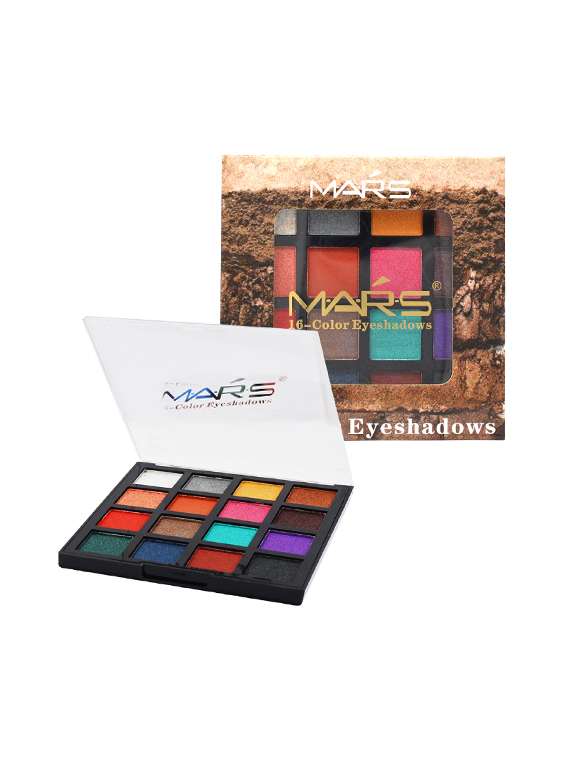 mars 16 color eyeshadow kit for professional makeup