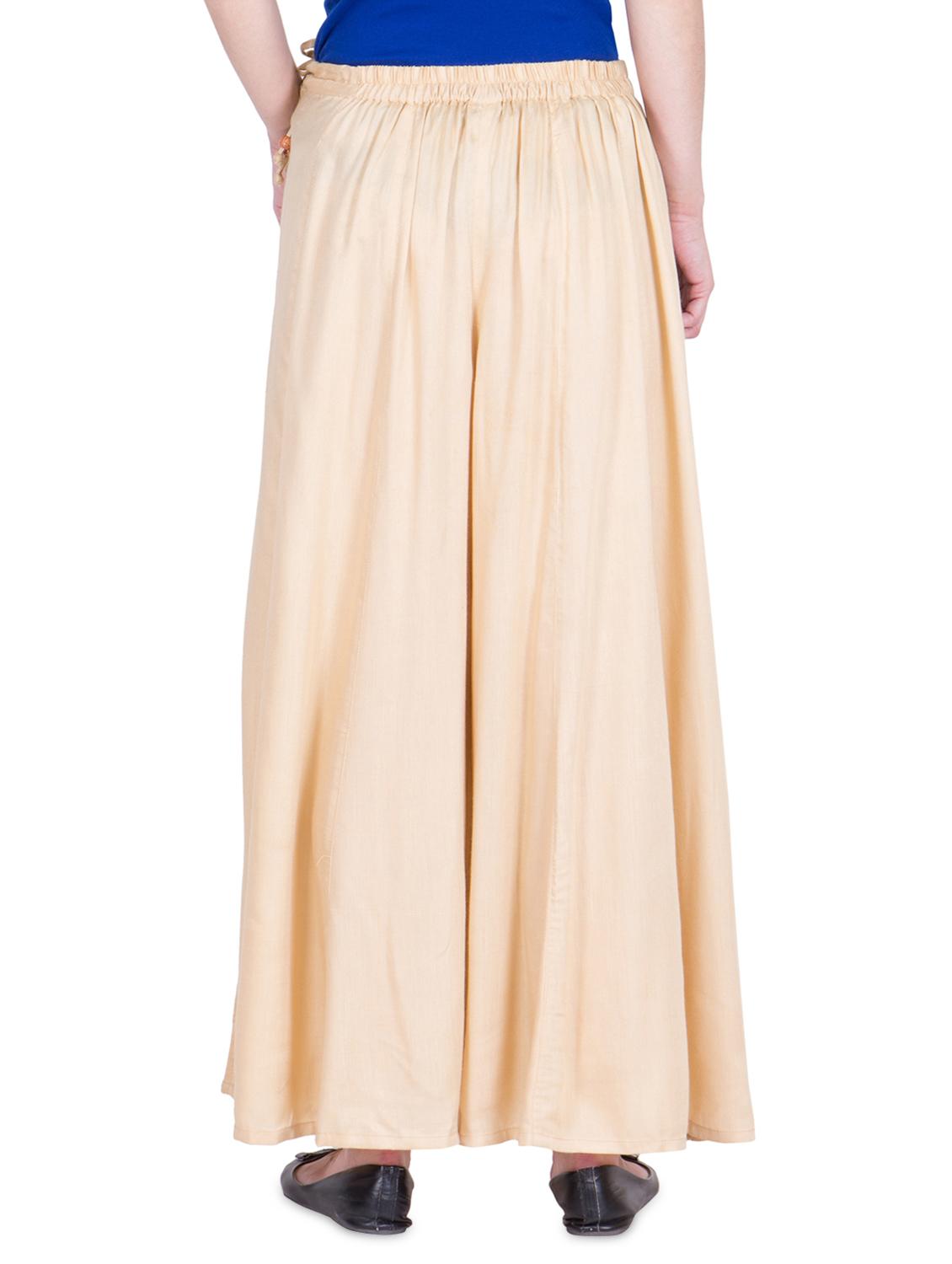 tie knot waist flared palazzo - 16629944 - Standard Image - 2