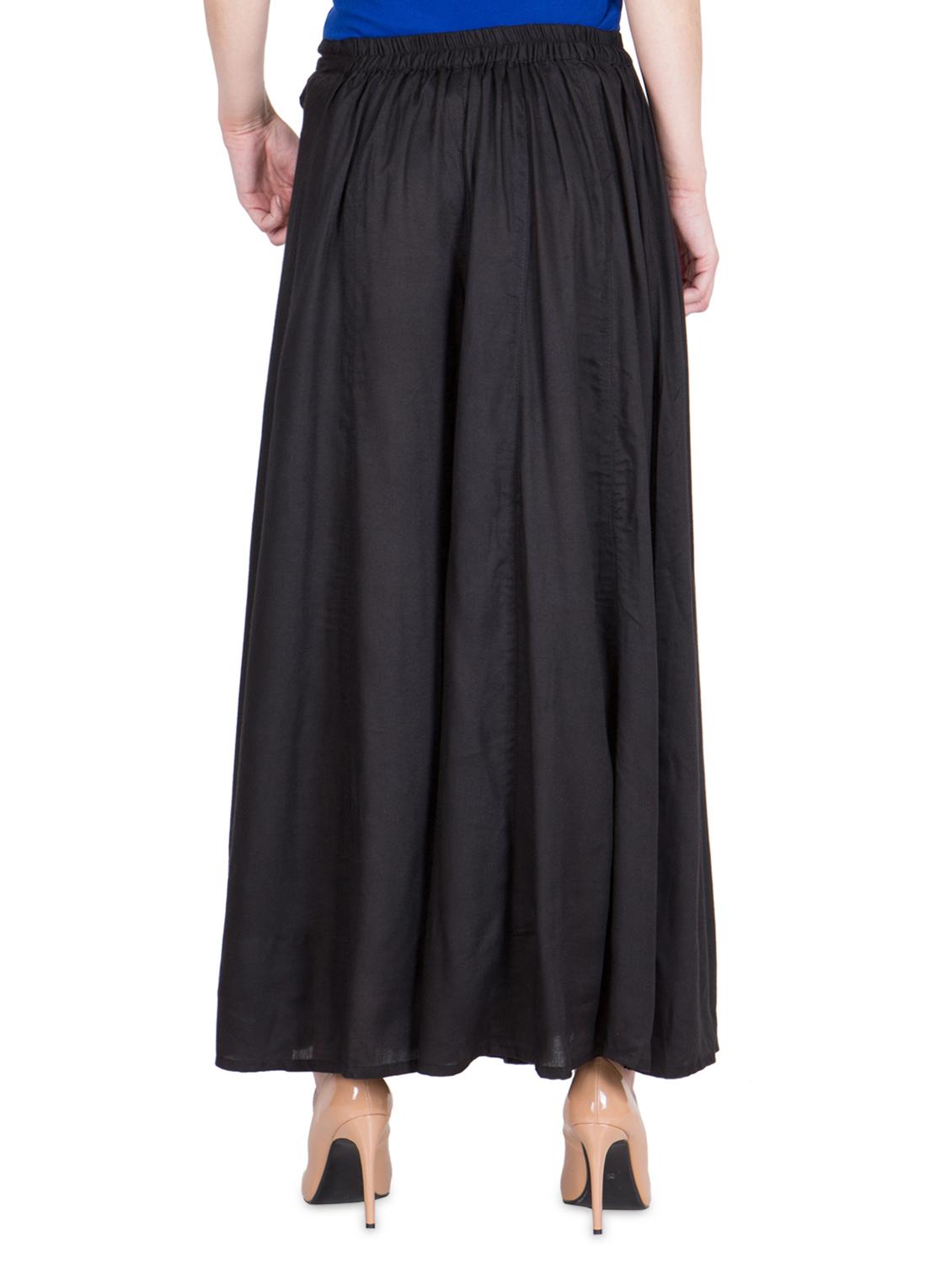 tie knot waist flared palazzo - 16629945 - Standard Image - 2