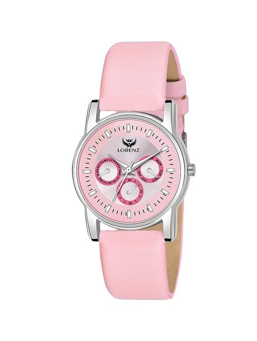 lorenz pink dial analog watch for women- (as-65a) - 16632137 - Standard Image - 0