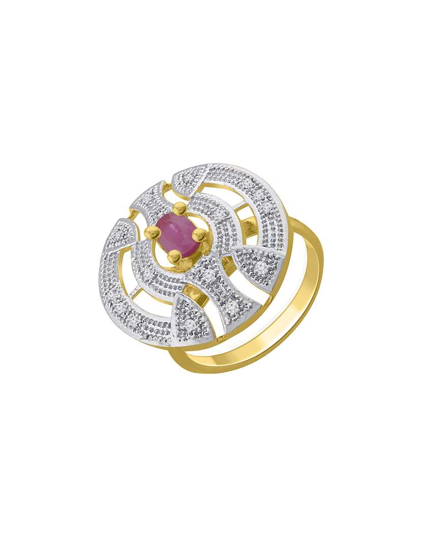 gold brass finger  ring