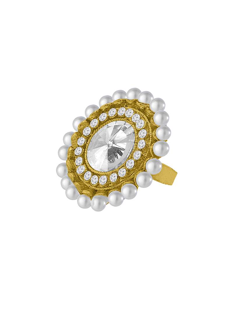 gold metal finger  ring