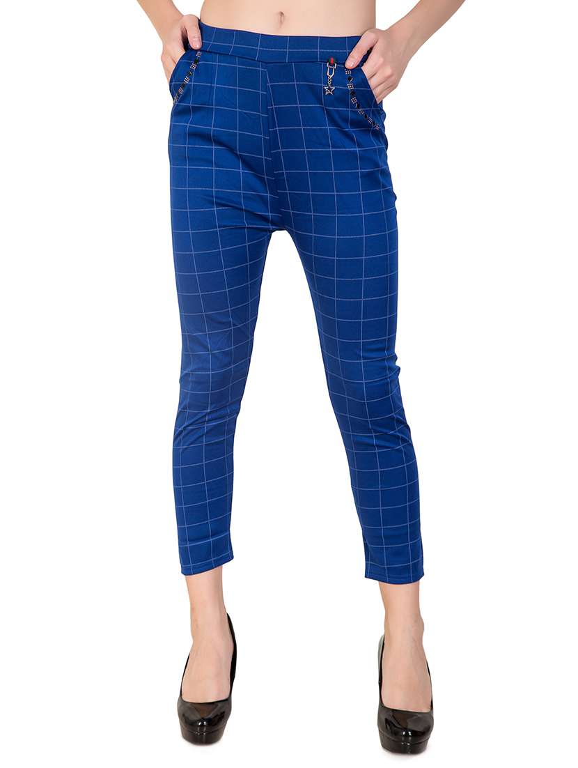 high rise embellished straight trouser