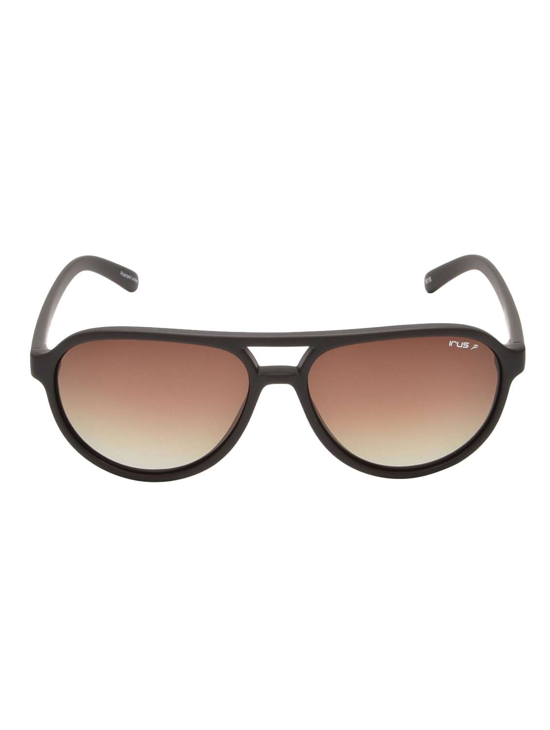 irus by idee uv protection, gradient, polarized aviator sunglasses (57) (brown)