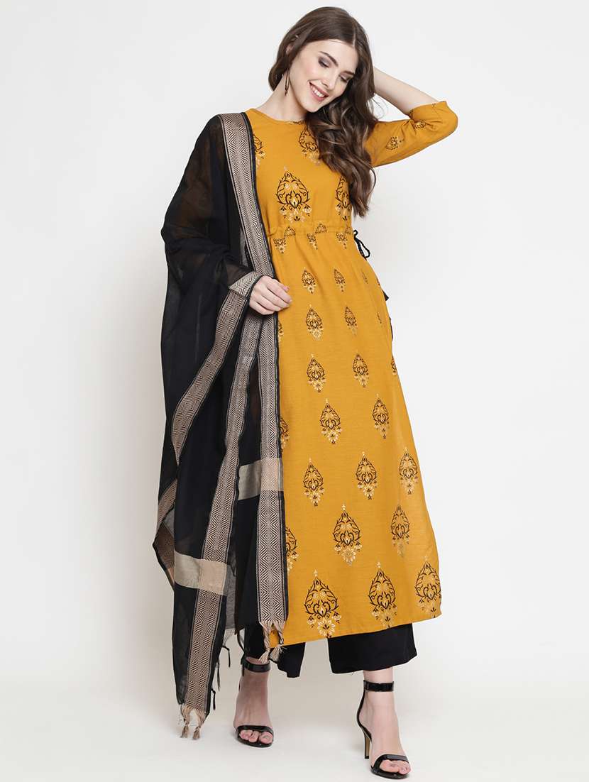 women's high slit kurta