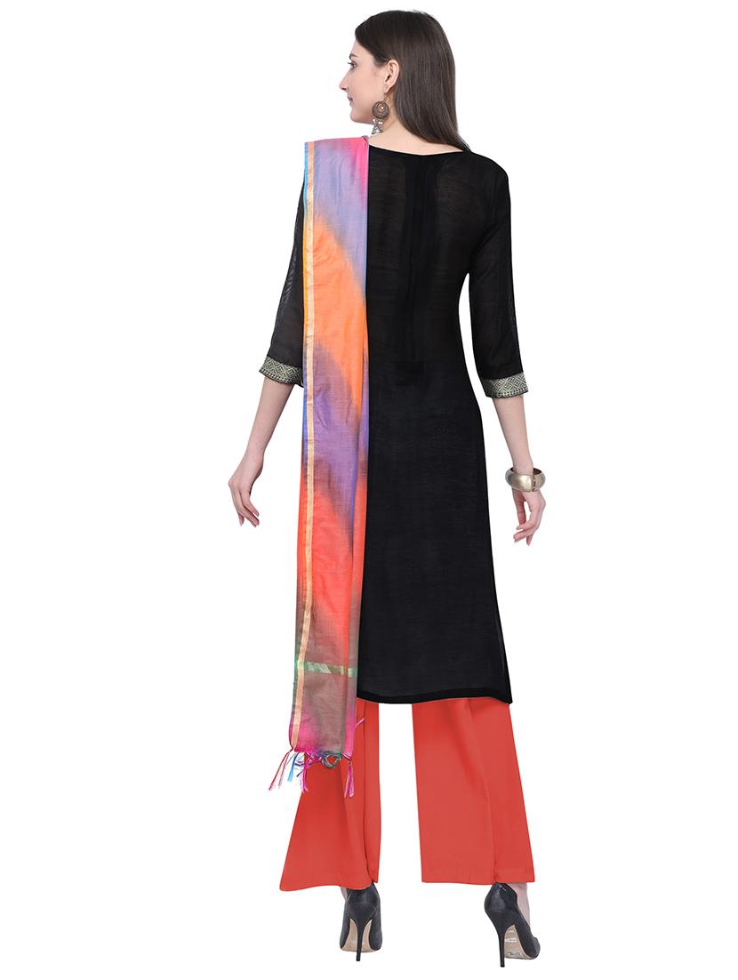 ethnic motif suits unstitched suit - 16665698 - Standard Image - 2