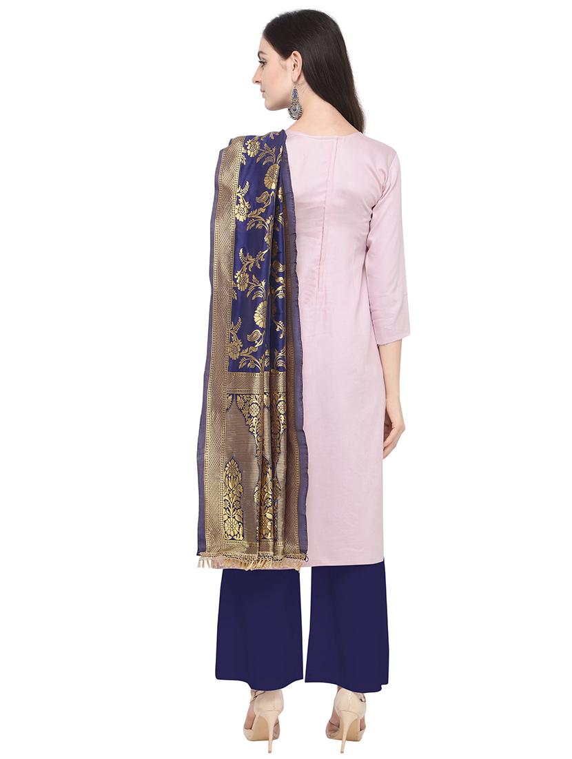 ethnic motif suits unstitched suit - 16665699 - Standard Image - 2