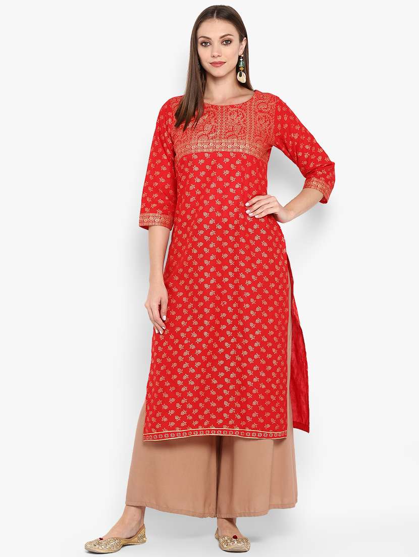 women's straight kurta