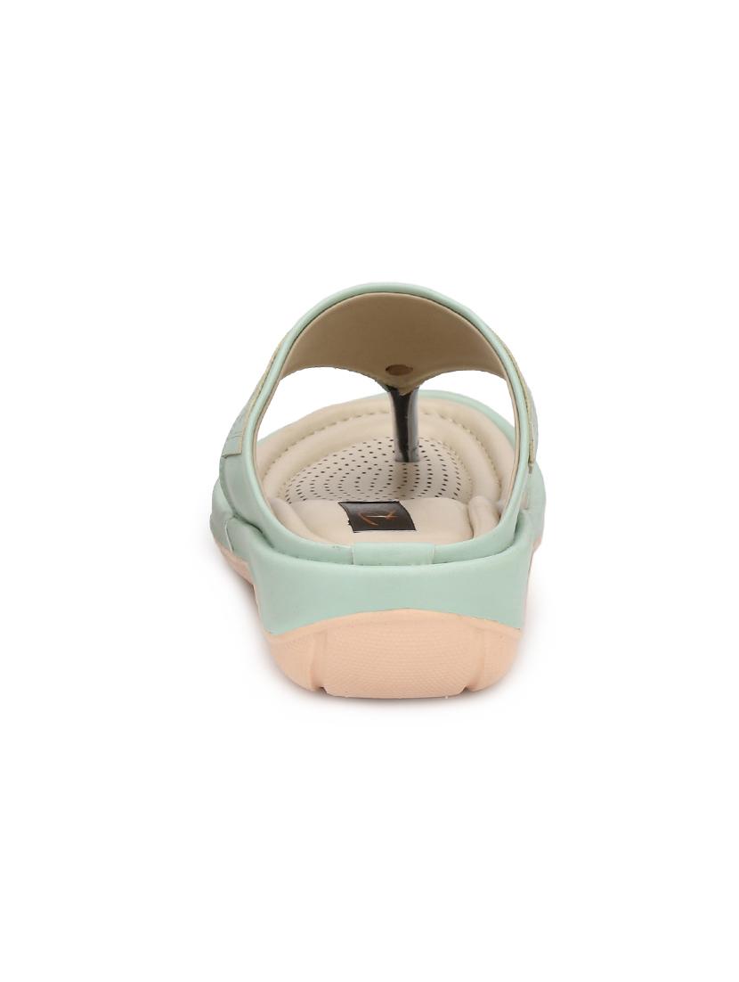 green toe separator sandals - 16668437 - Standard Image - 2