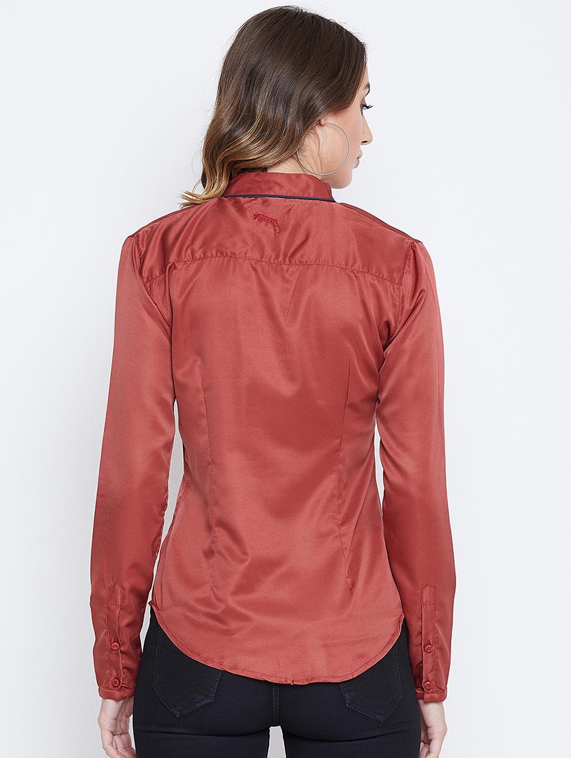 long sleeved solid shirt - 16669209 - Standard Image - 2