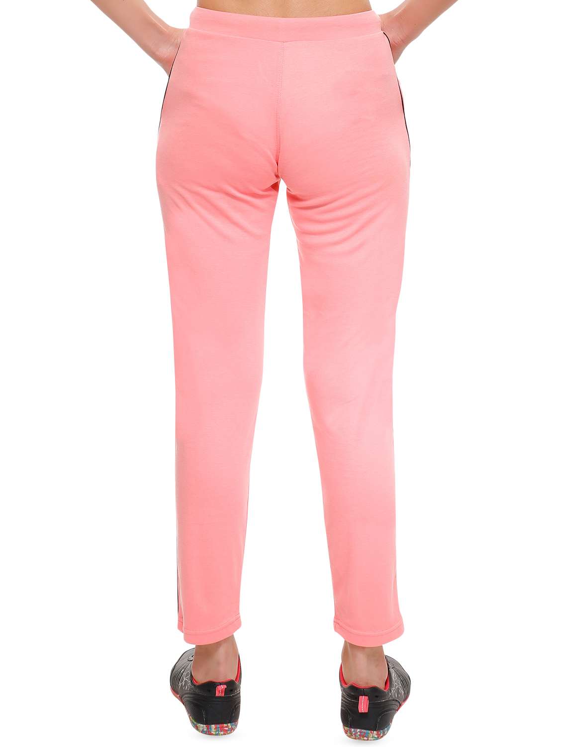 drawstring waist solid track pant - 16669300 -  Standard Image - 2