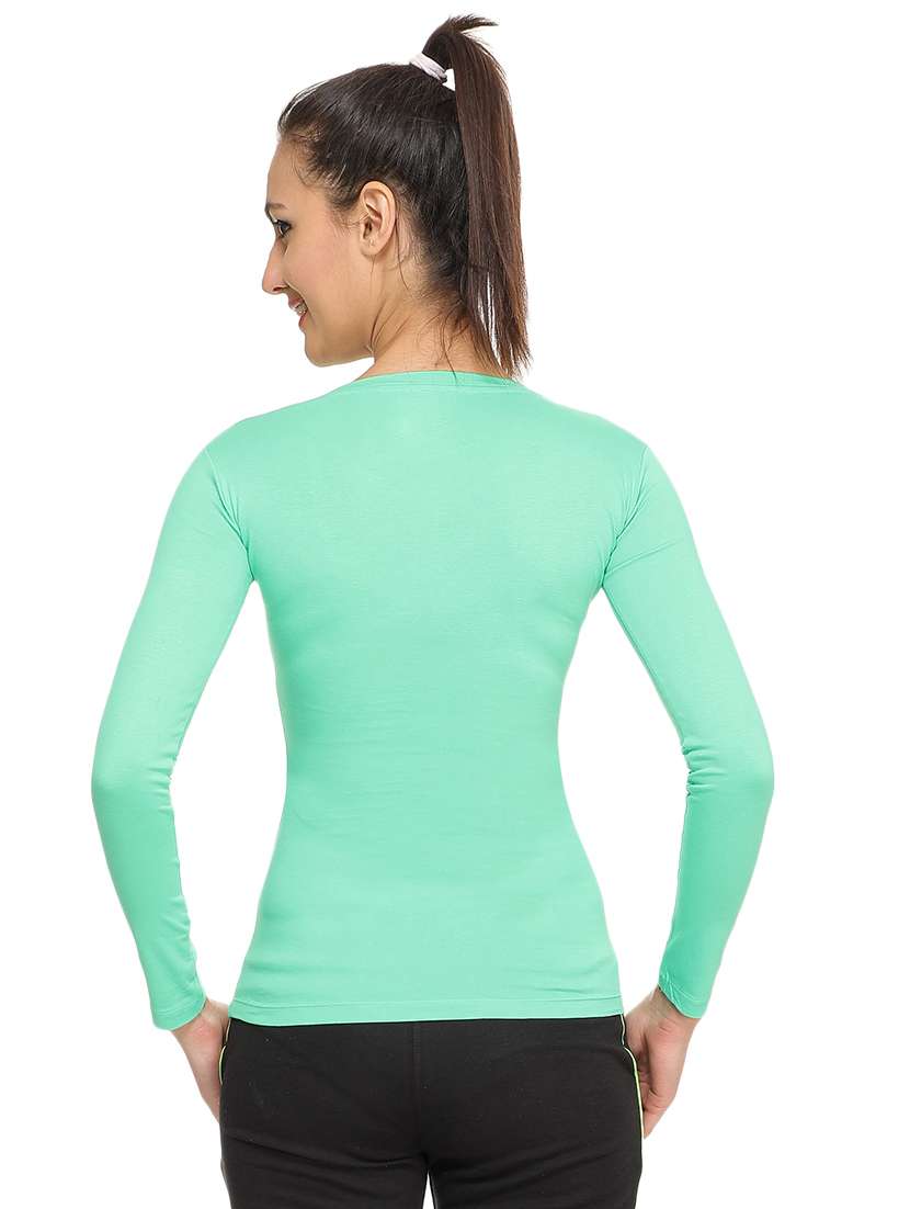 long sleeved solid tee - 16672236 - Standard Image - 2