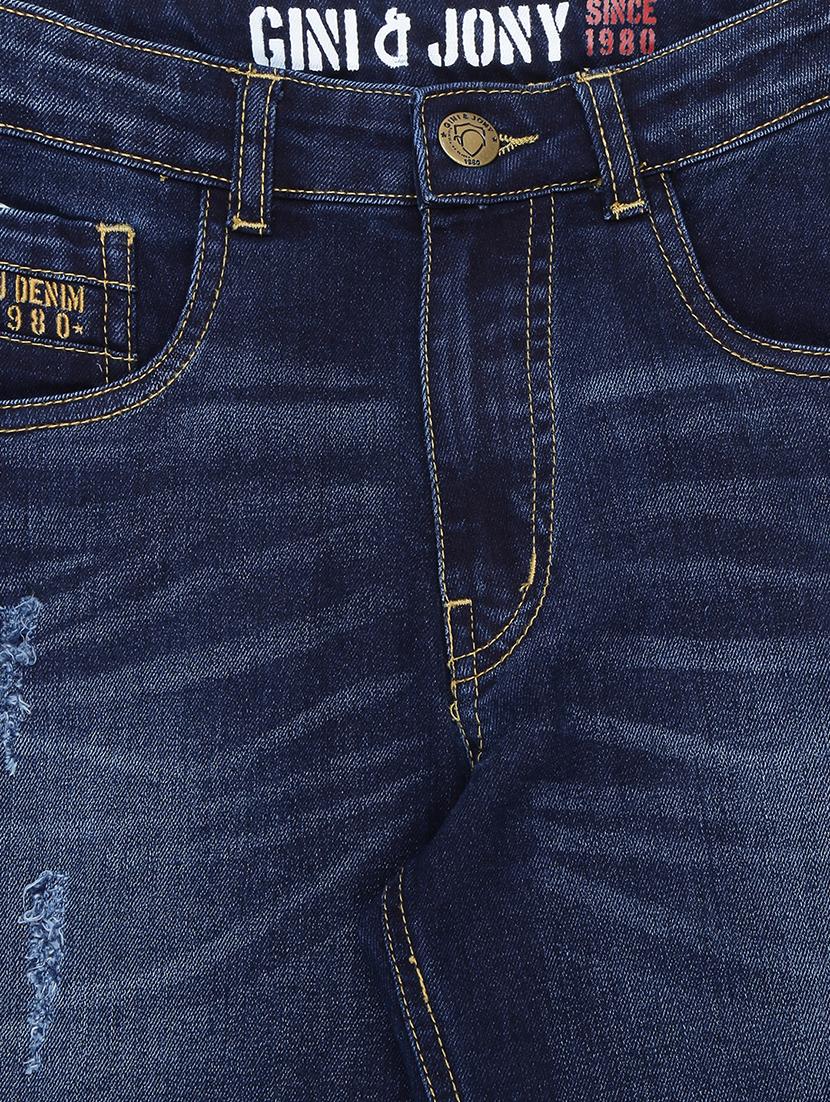 dark blue denim washed jean - 16672364 - Standard Image - 2