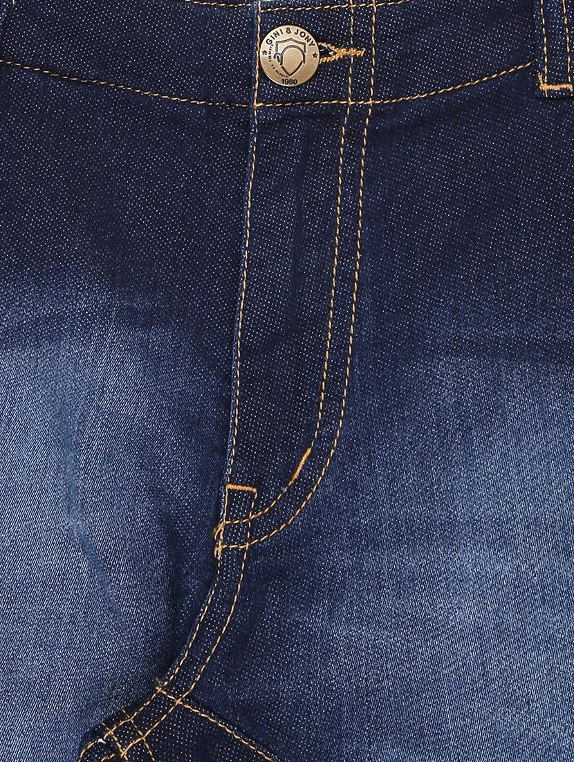 dark blue cotton blend three fourth - 16672473 - Standard Image - 2