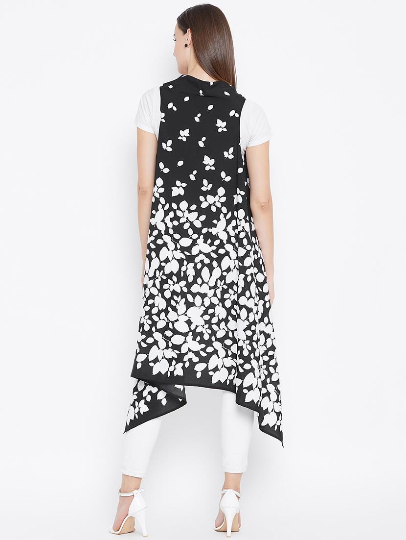 printed asymmetric shrug - 16673569 - Standard Image - 2